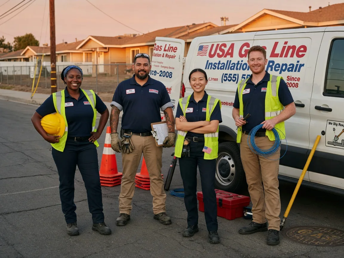 Gas Line Installation company in Chatfield, OH